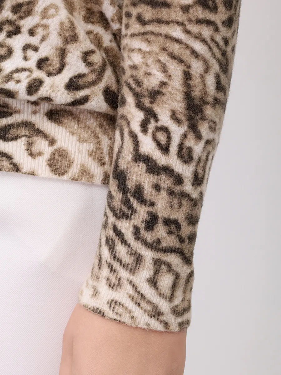 Джемпер с принтом