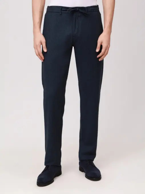 Брюки Regular Fit шерстяные CANALI