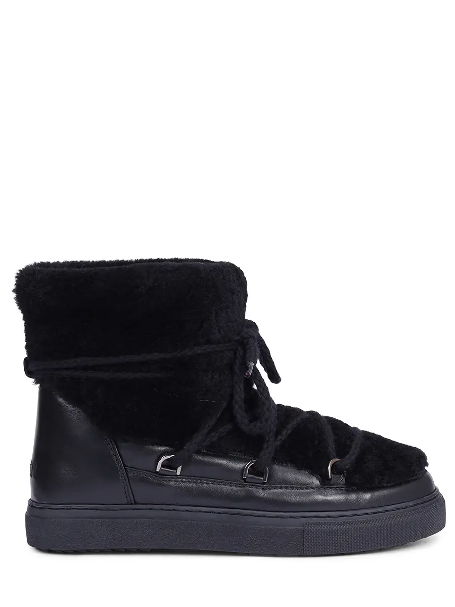 Ботинки комбинированные на меху