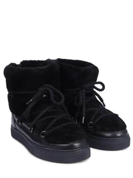 Ботинки комбинированные на меху INUIKII