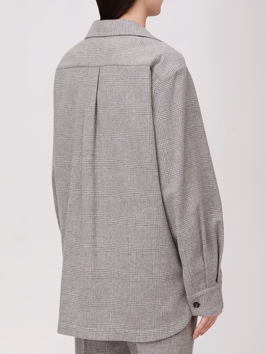 Рубашка шерстяная