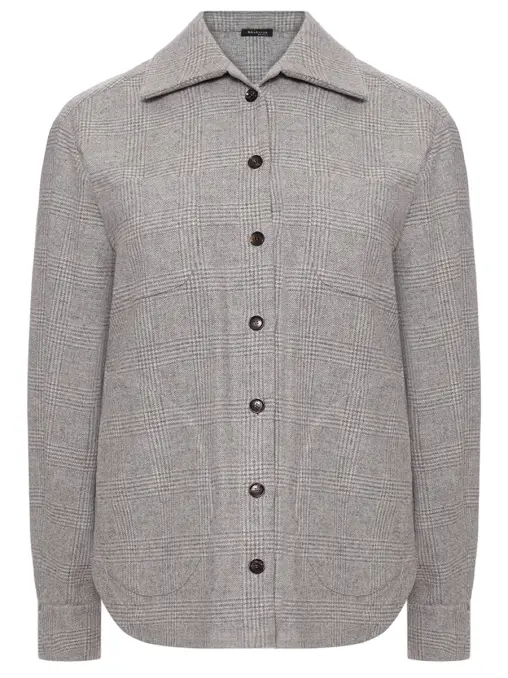 Рубашка шерстяная KITON