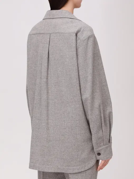Рубашка шерстяная KITON