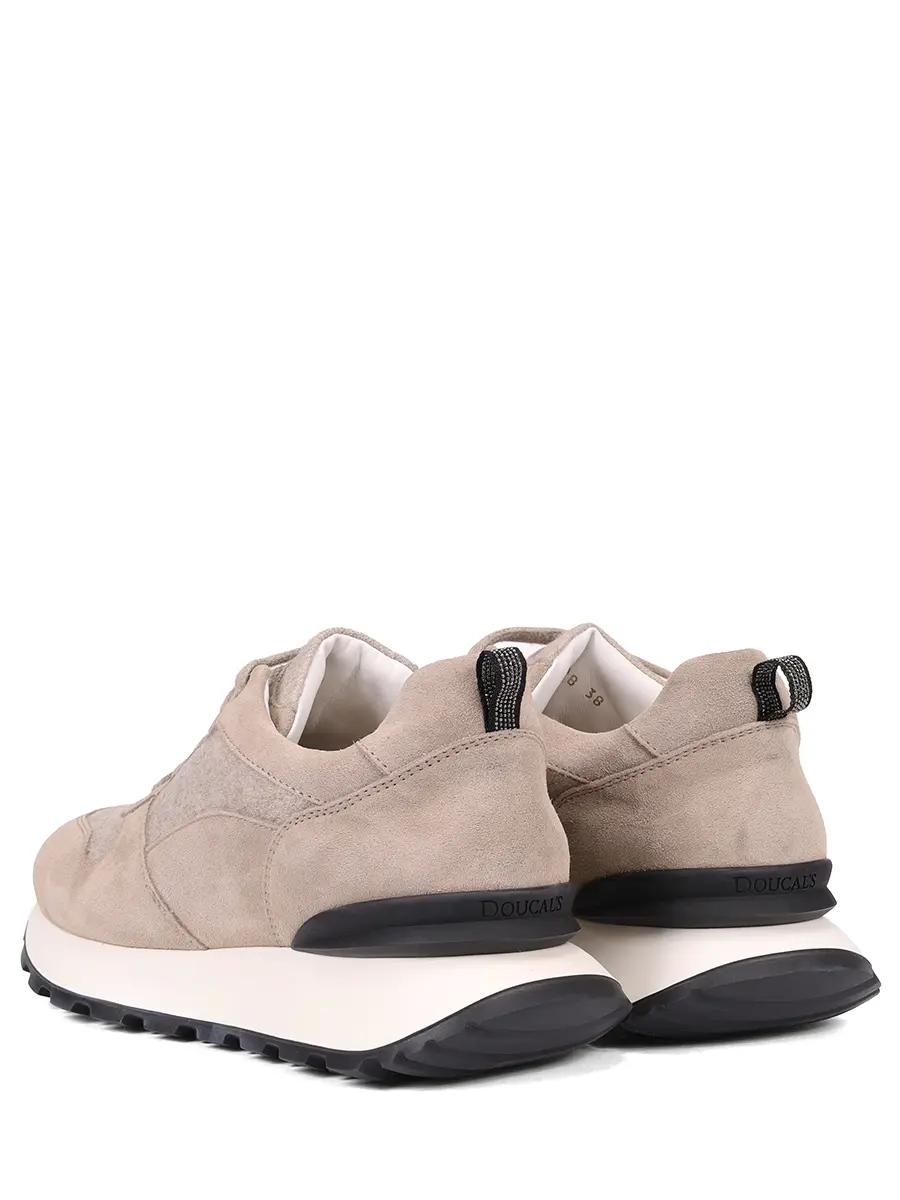 Кроссовки комбинированные на меху