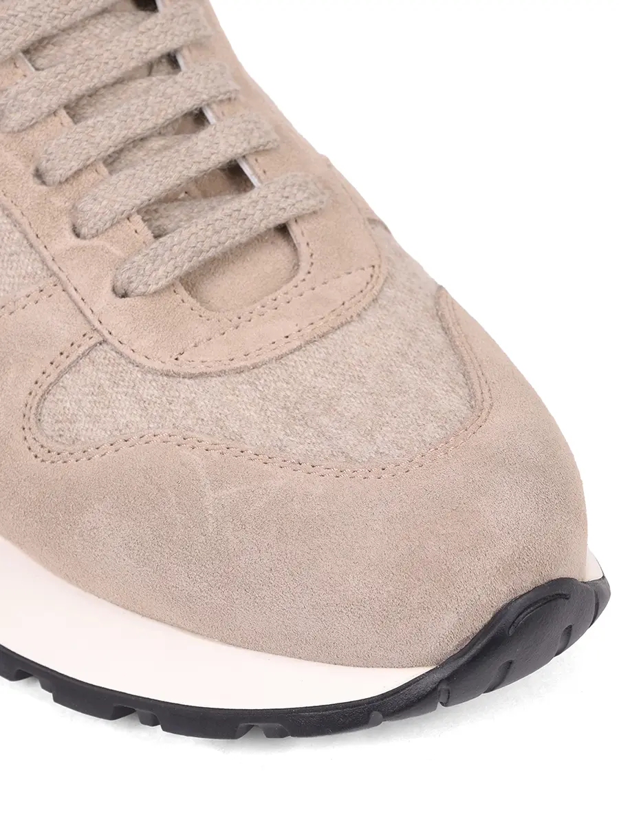 Кроссовки комбинированные на меху