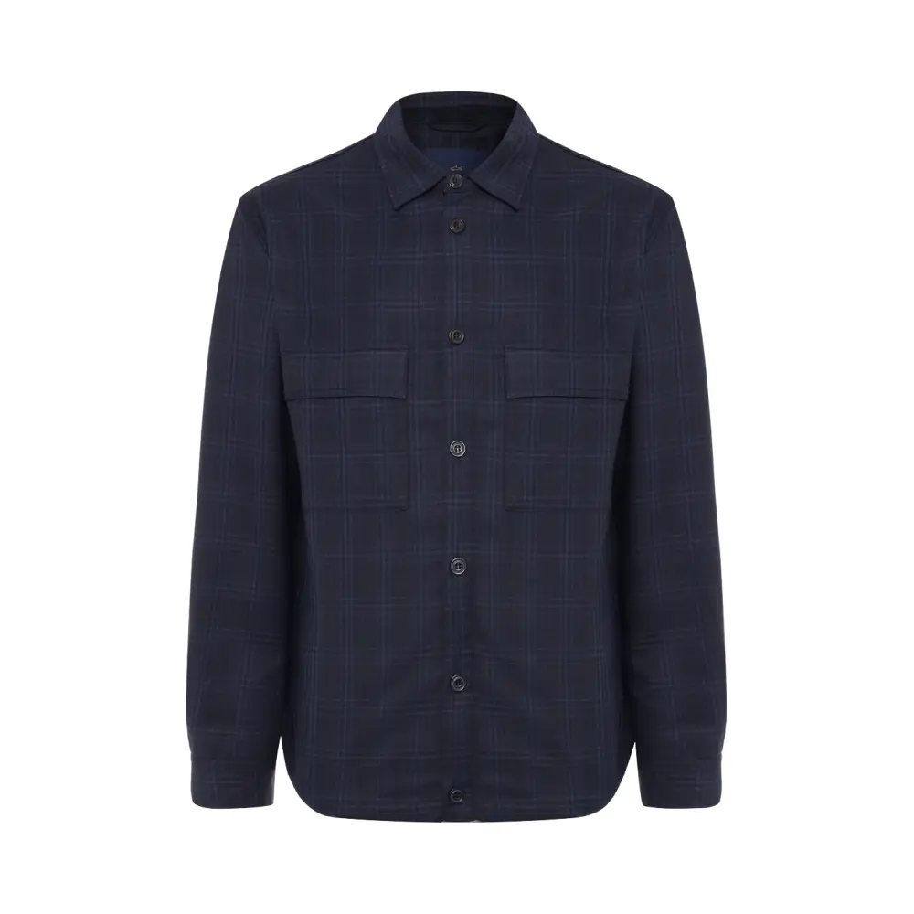 Рубашка Regular Fit шерстяная