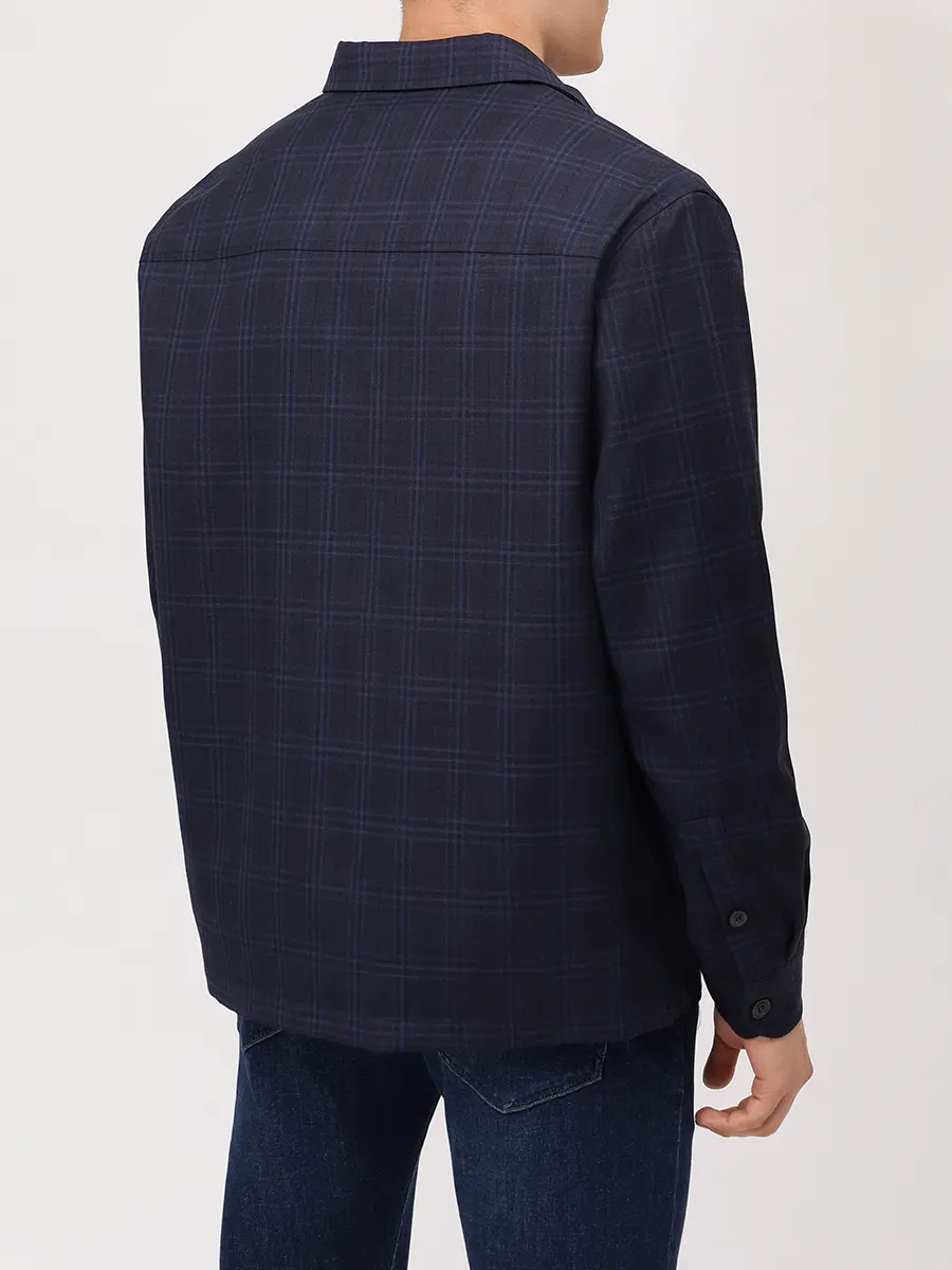 Рубашка Regular Fit шерстяная
