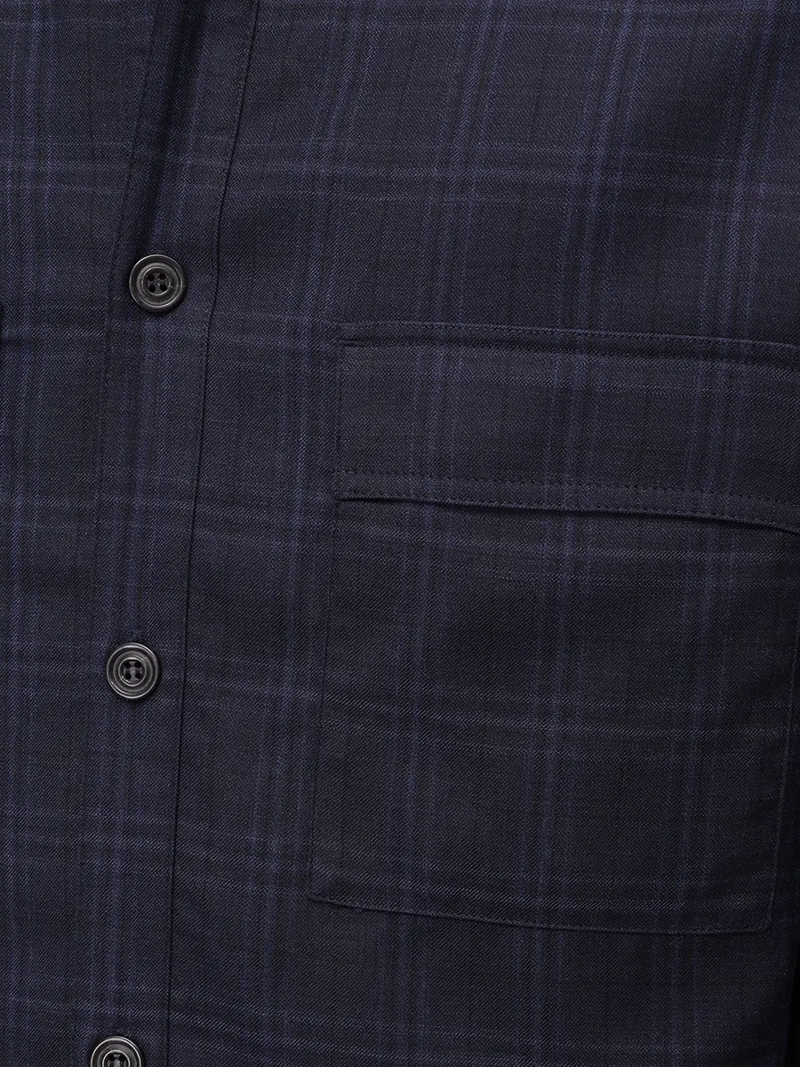 Рубашка Regular Fit шерстяная