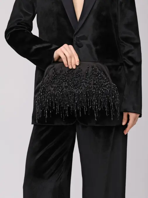 Сумка атласная ALBERTA FERRETTI