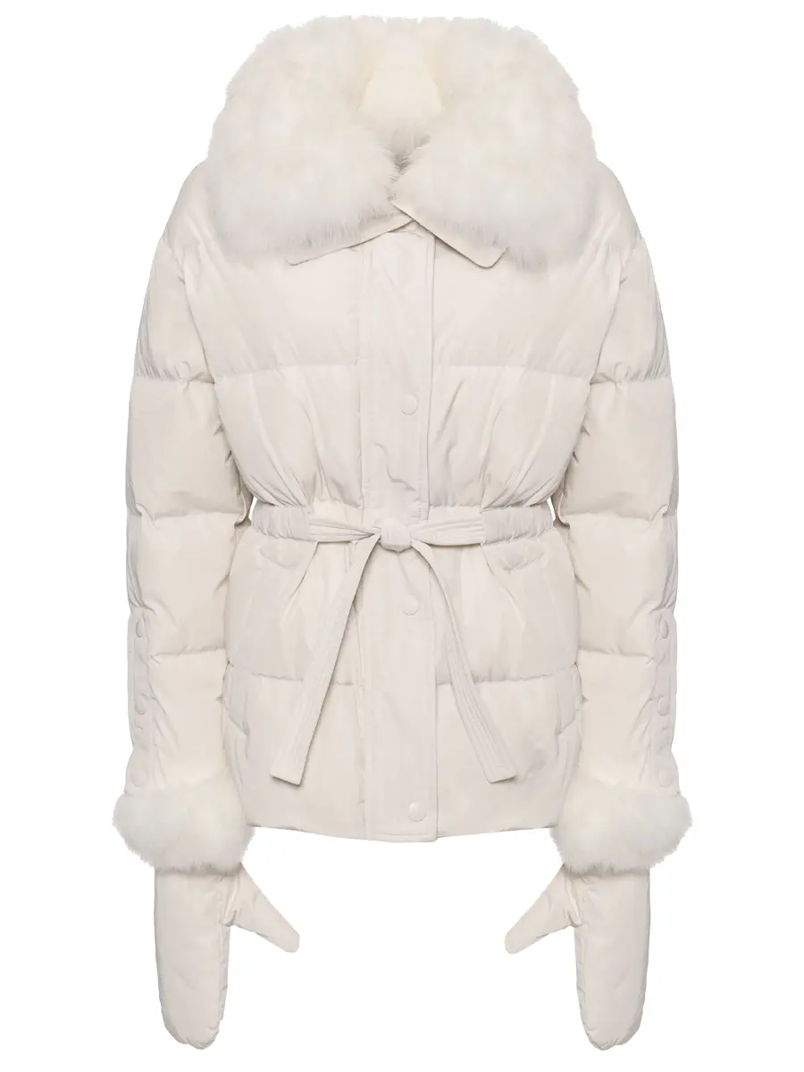 Пуховик стеганый