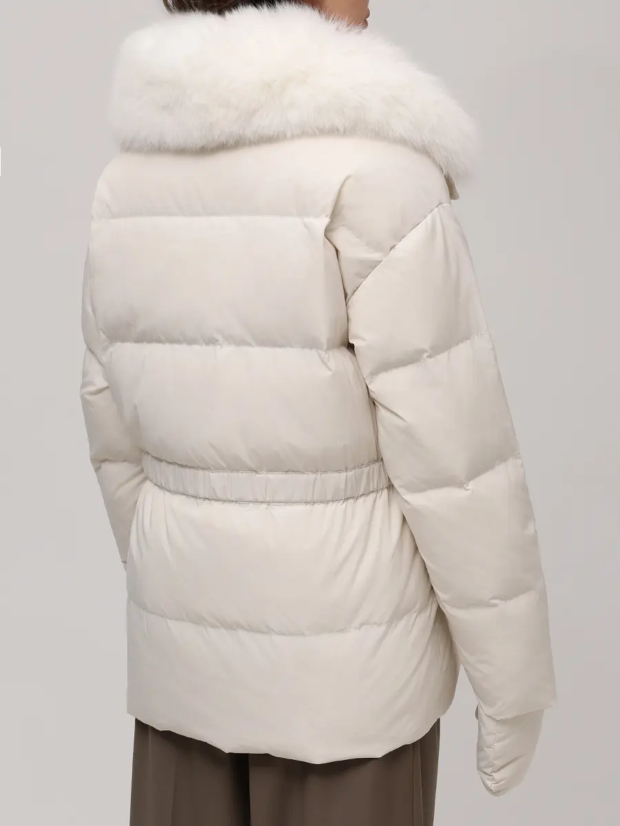 Пуховик стеганый