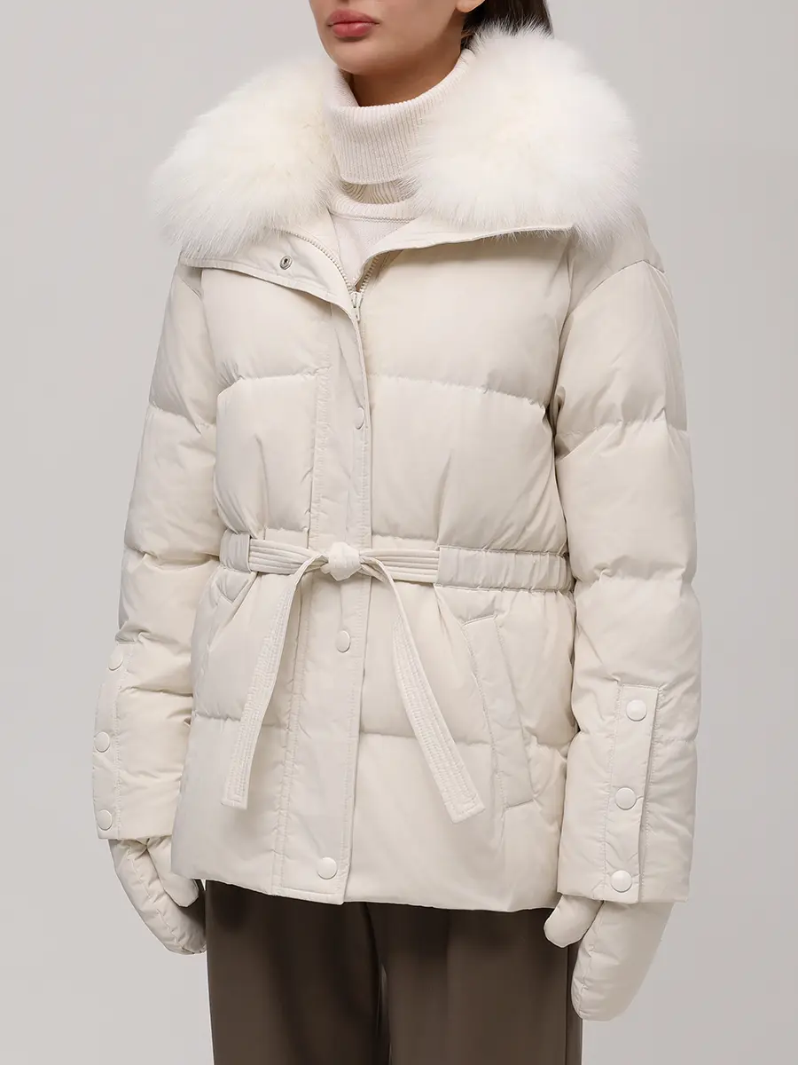 Пуховик стеганый