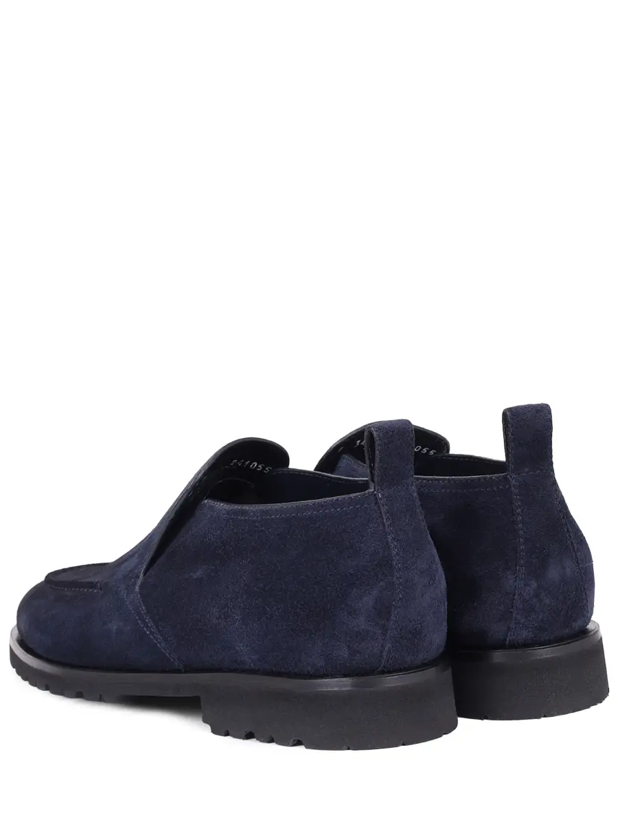 Ботинки замшевые на байке