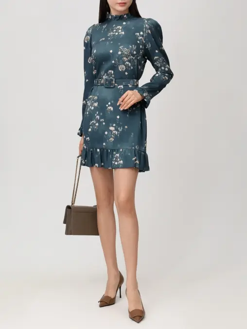 Платье шелковое OLOLOL