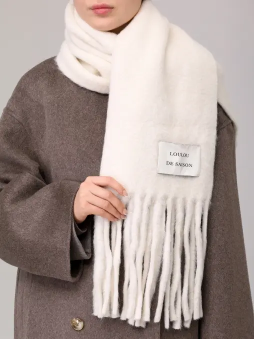 Шарф из шерсти альпака Santo LOULOU DE SAISON