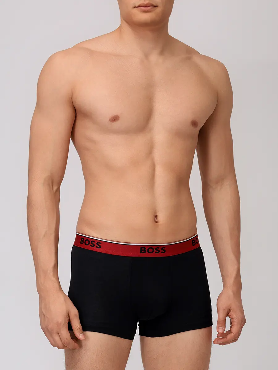 Набор из трех хлопковых трусов-боксеров