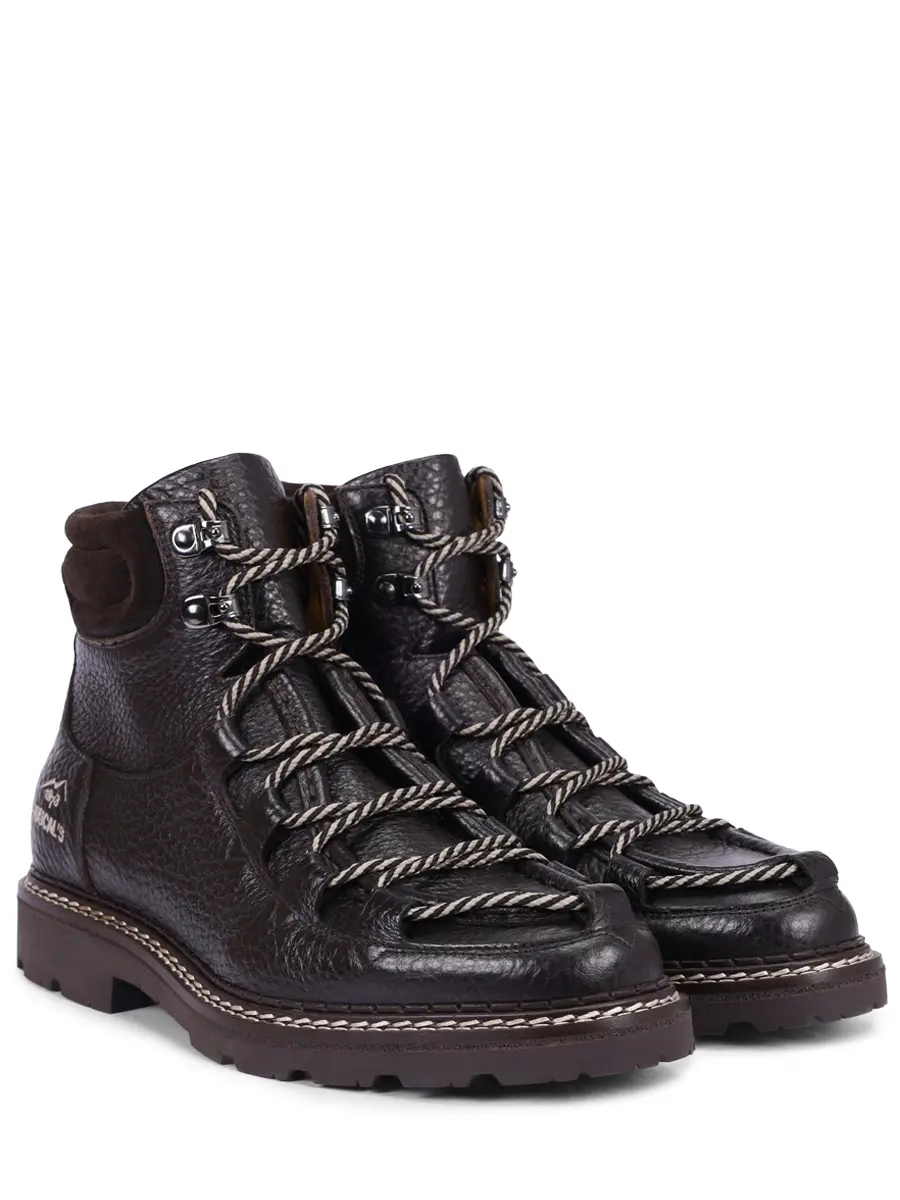 Ботинки кожаные