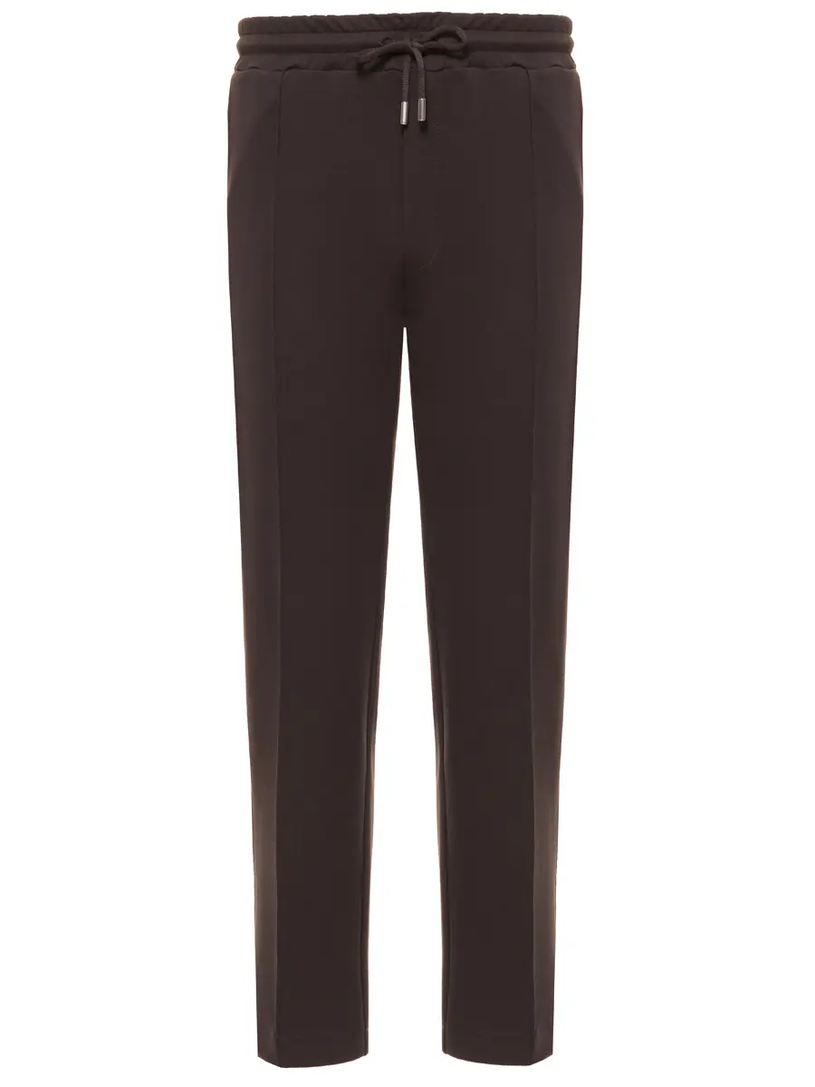 Брюки хлопковые со стрелкой Volcano