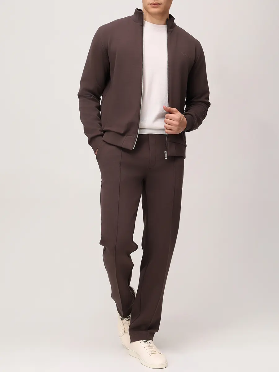 Брюки хлопковые со стрелкой Volcano