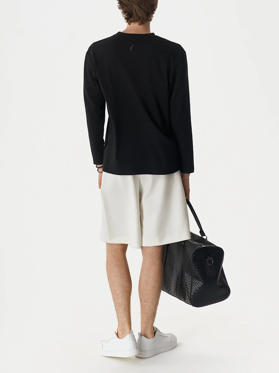 Лонгслив хлопковый