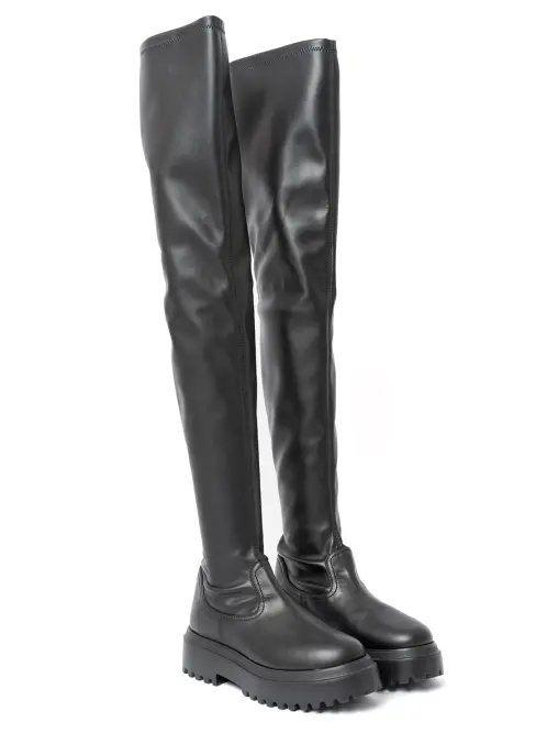 Ботфорты кожаные LE SILLA