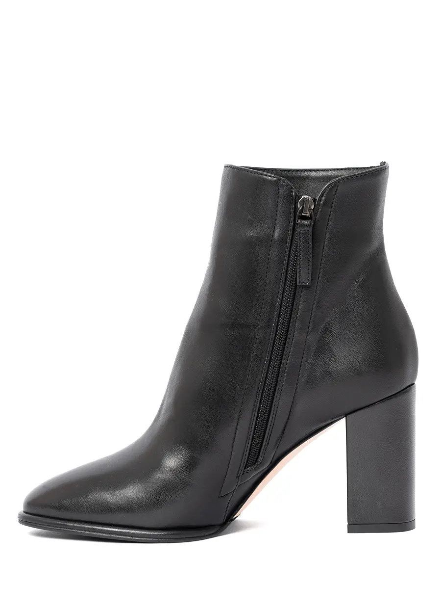 Ботильоны кожаные
