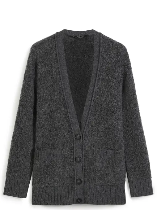 Кардиган из шерсти альпака FREE AGE