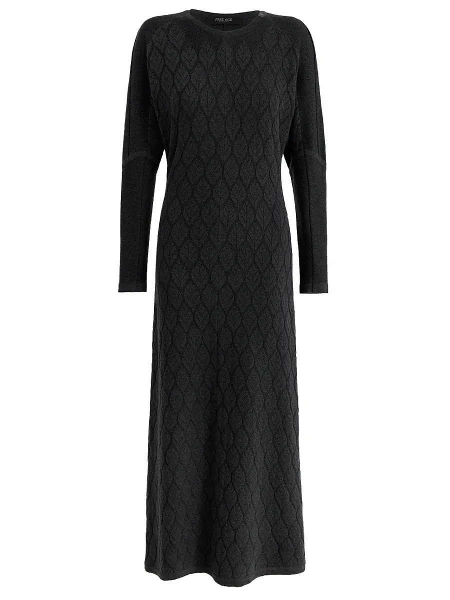 Платье из шелка и кашемира