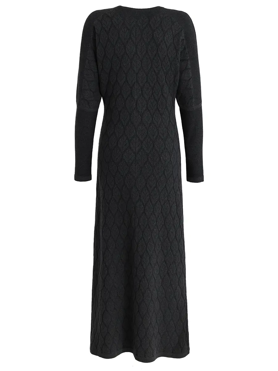 Платье из шелка и кашемира