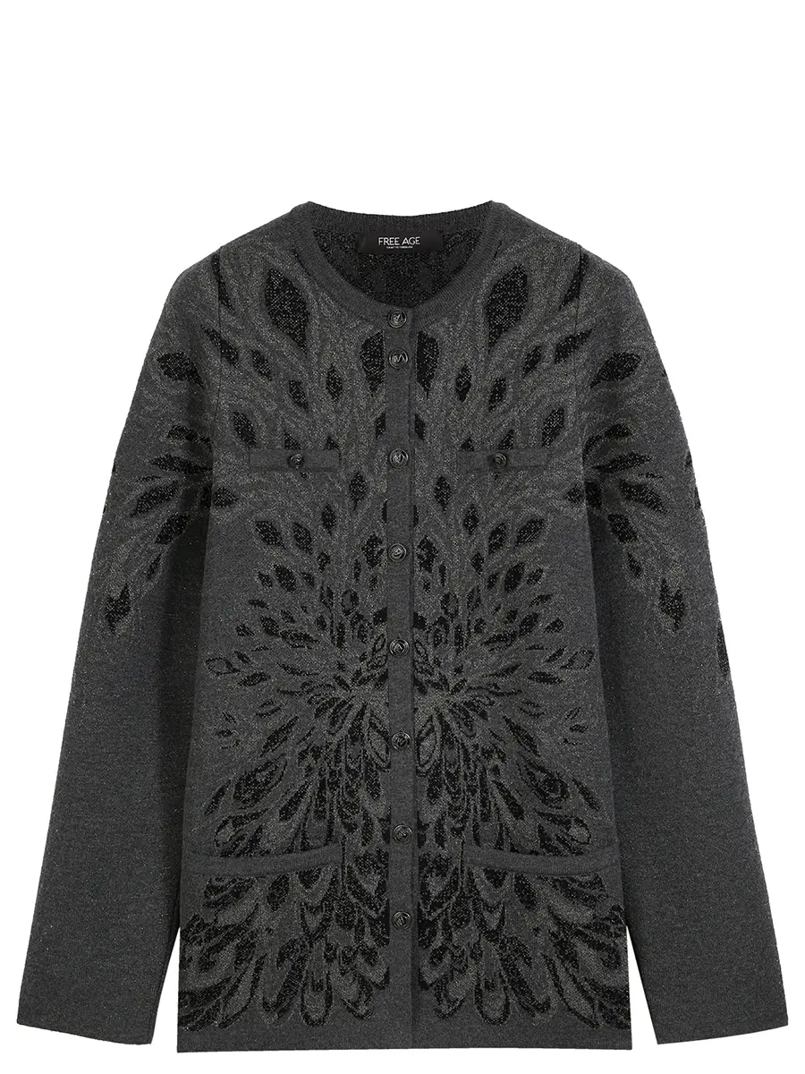 Кардиган из шелка и кашемира