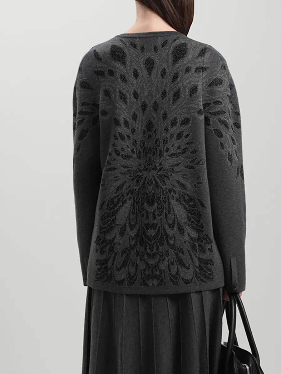 Кардиган из шелка и кашемира