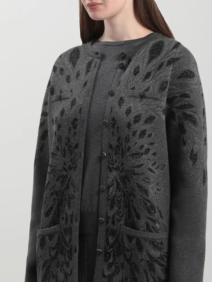 Кардиган из шелка и кашемира