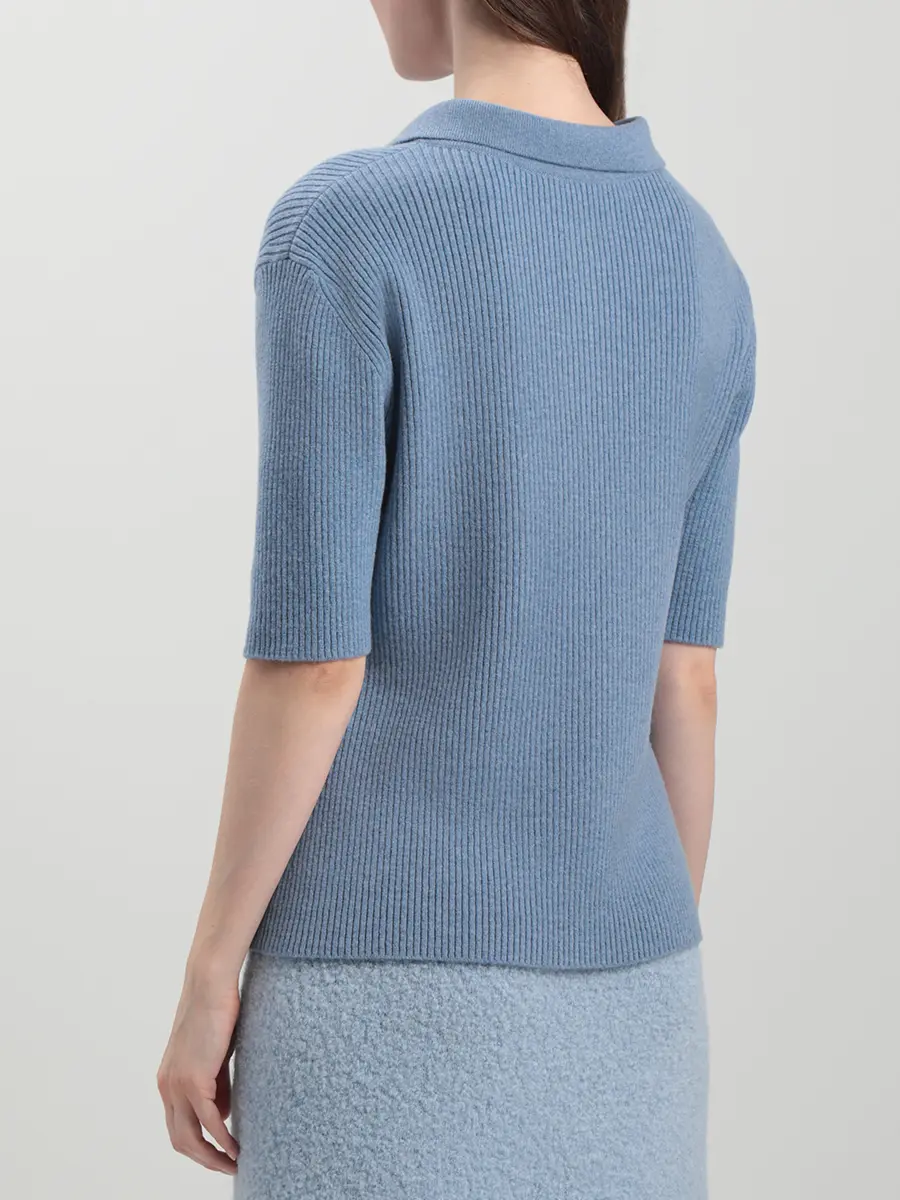 Поло из шерсти и кашемира