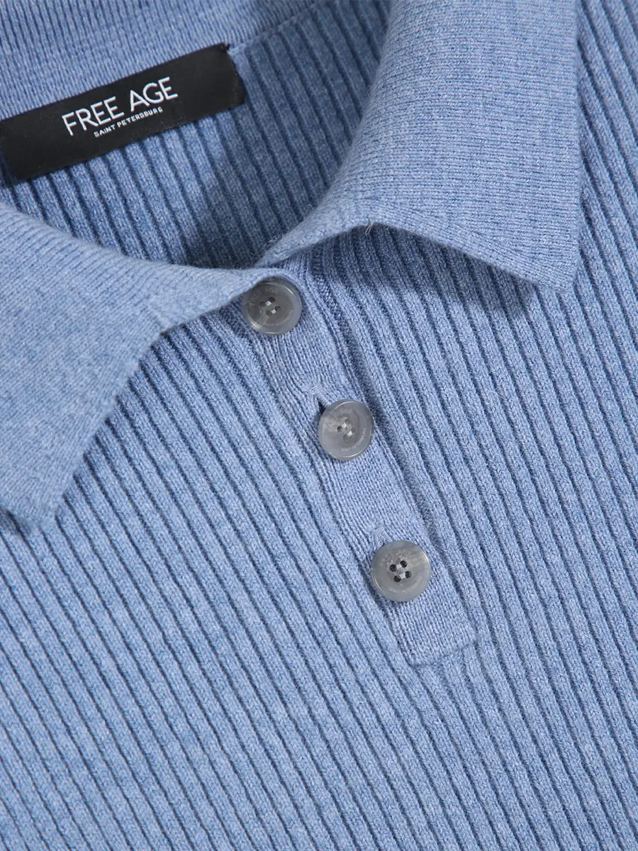 Поло из шерсти и кашемира