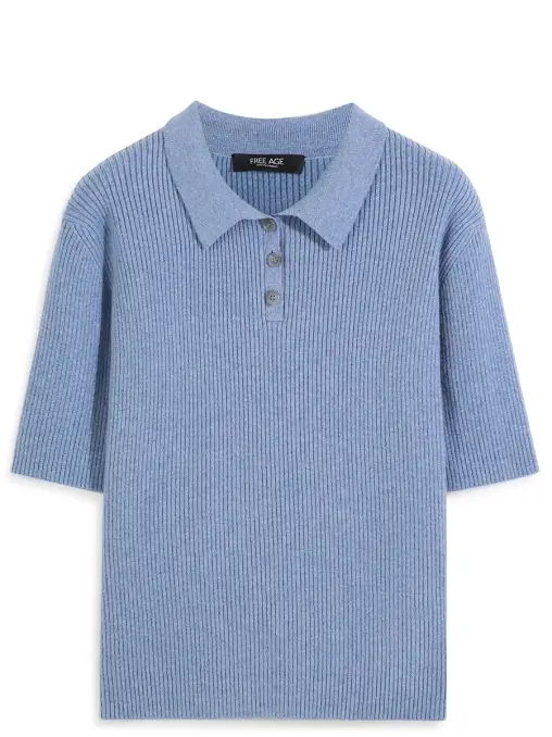 Поло из шерсти и кашемира FREE AGE