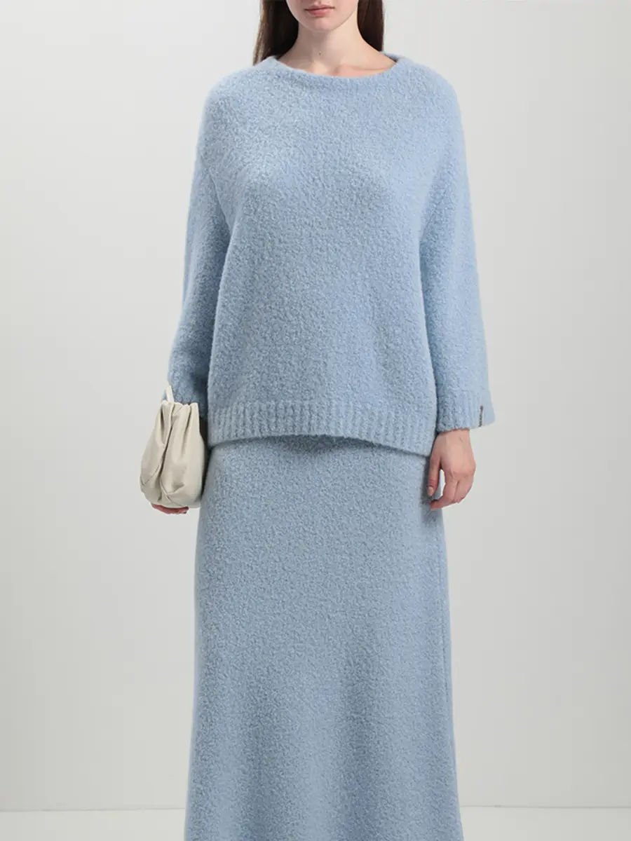 Джемпер из шерсти альпака