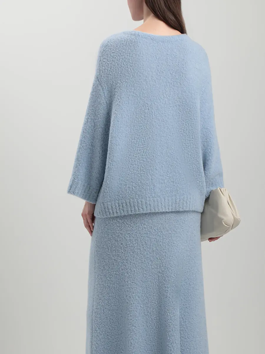 Джемпер из шерсти альпака