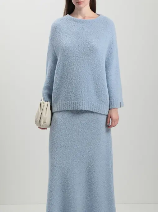 Джемпер из шерсти альпака FREE AGE