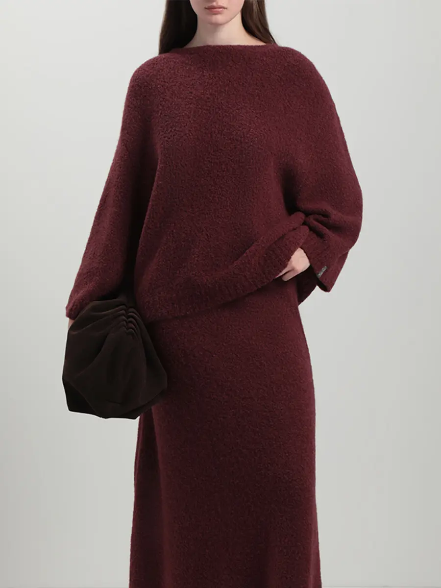 Джемпер из шерсти альпака