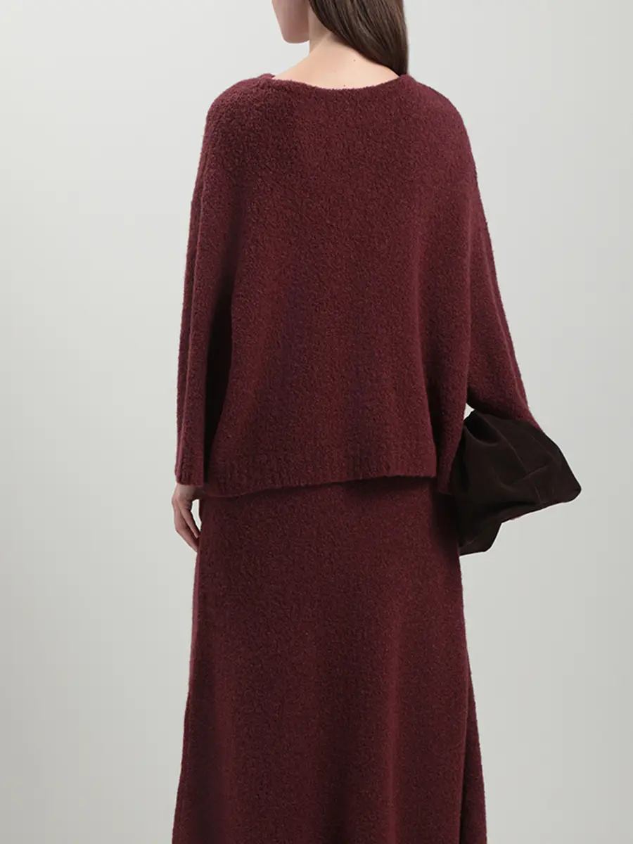 Джемпер из шерсти альпака