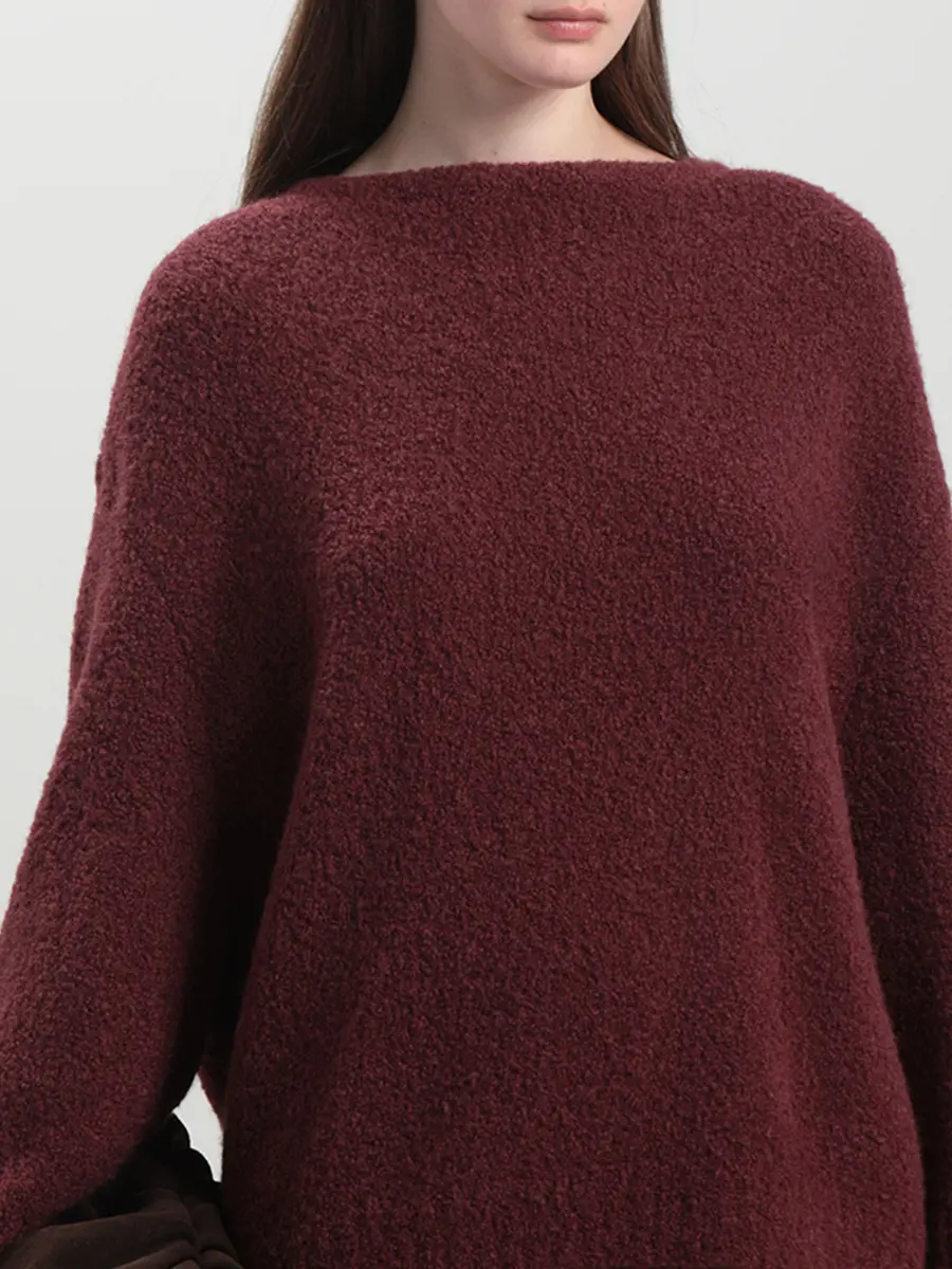 Джемпер из шерсти альпака