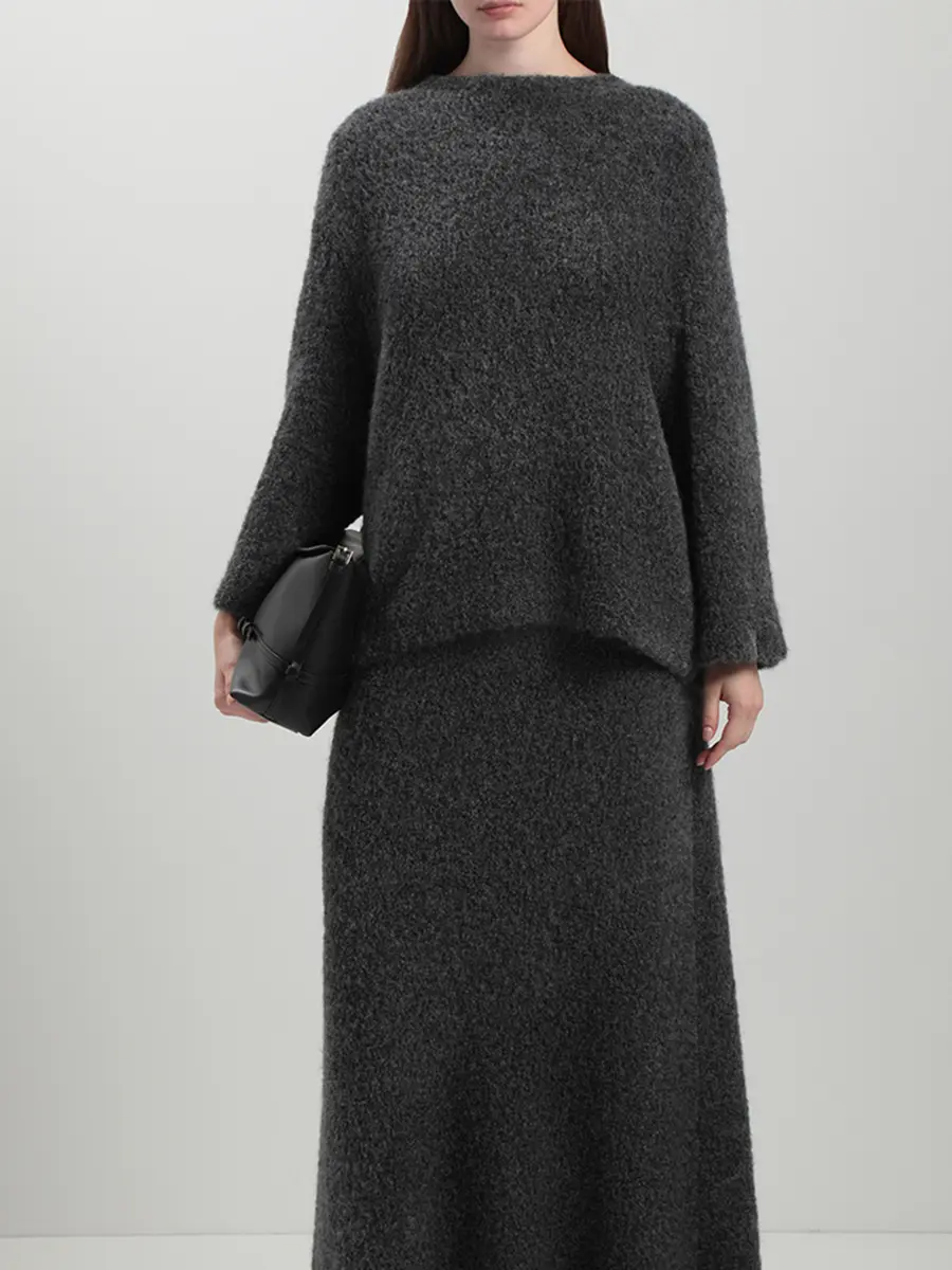 Джемпер из шерсти альпака