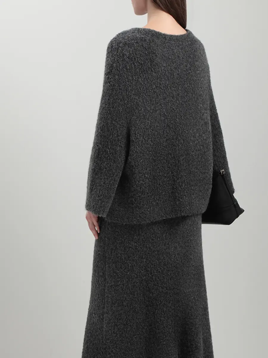 Джемпер из шерсти альпака