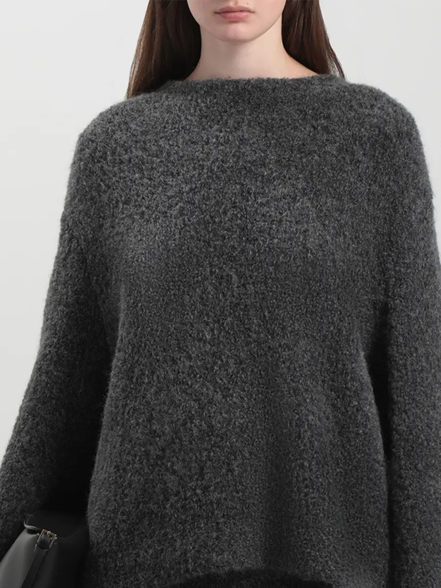 Джемпер из шерсти альпака