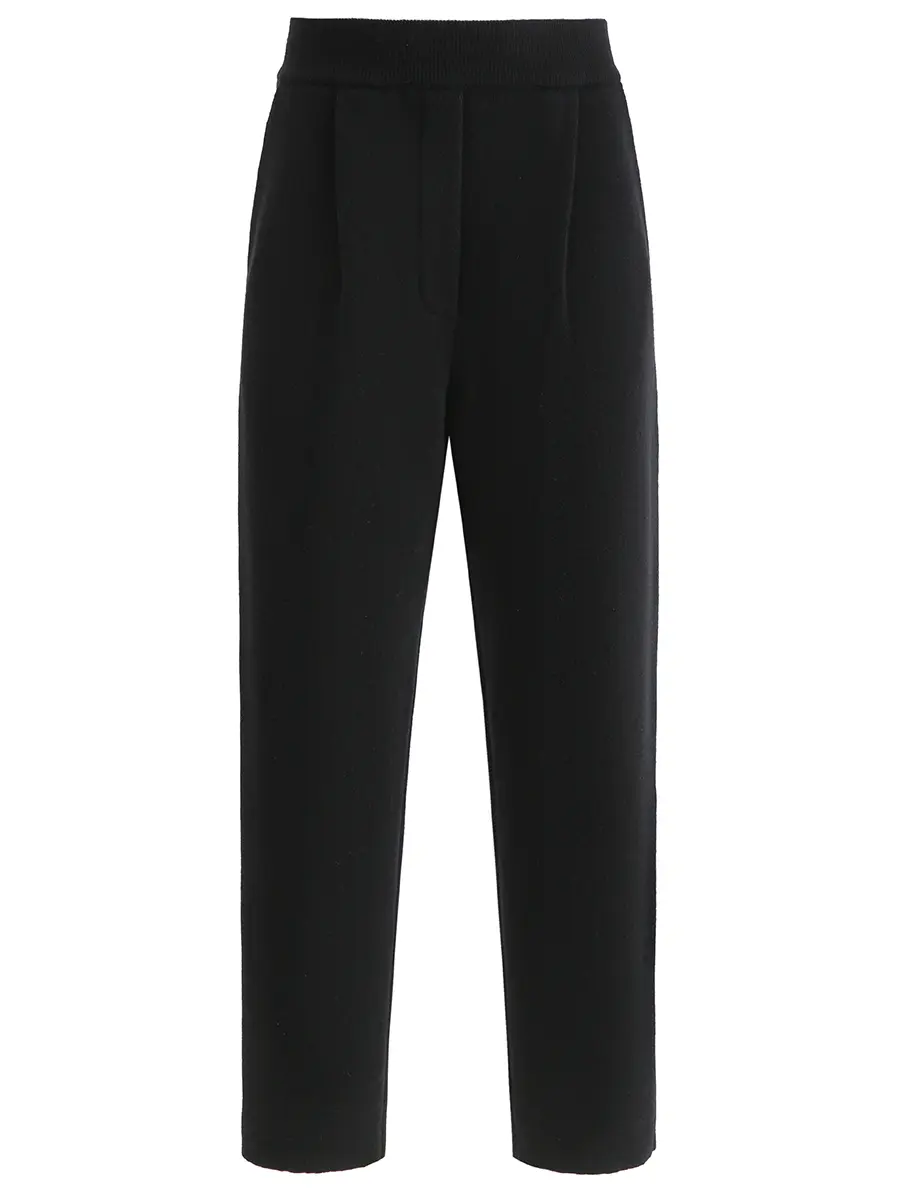 Брюки из шелка и кашемира