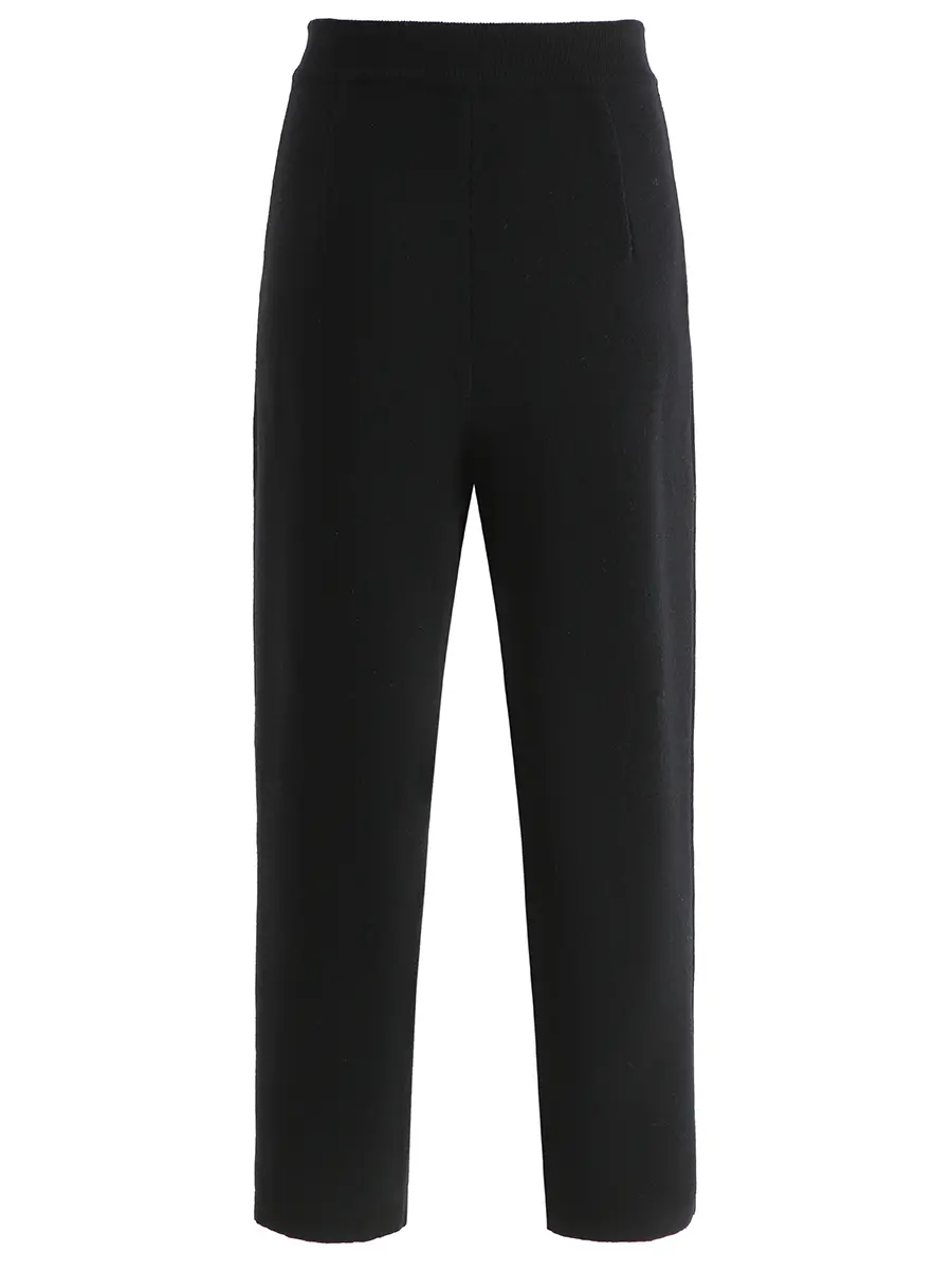 Брюки из шелка и кашемира