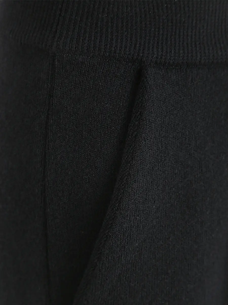 Брюки из шелка и кашемира