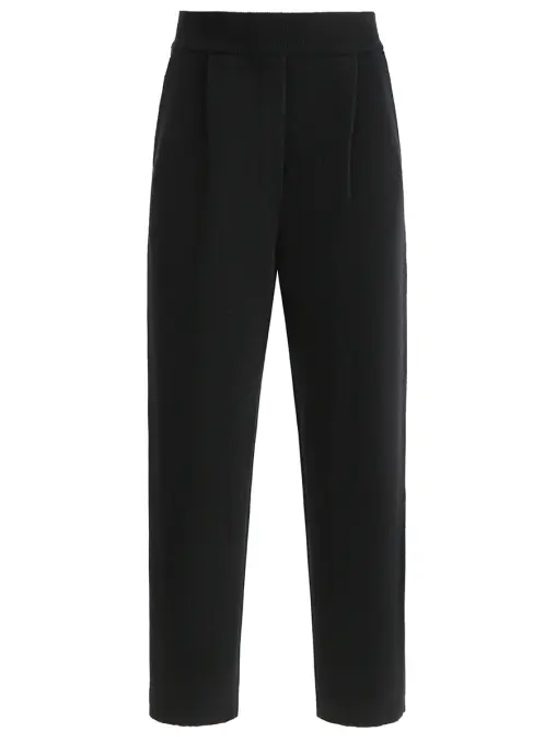 Брюки из шелка и кашемира FREE AGE