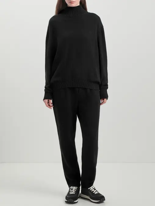 Брюки из шелка и кашемира FREE AGE