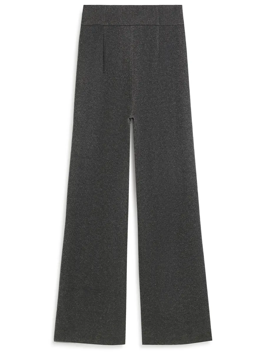 Брюки из шелка и кашемира